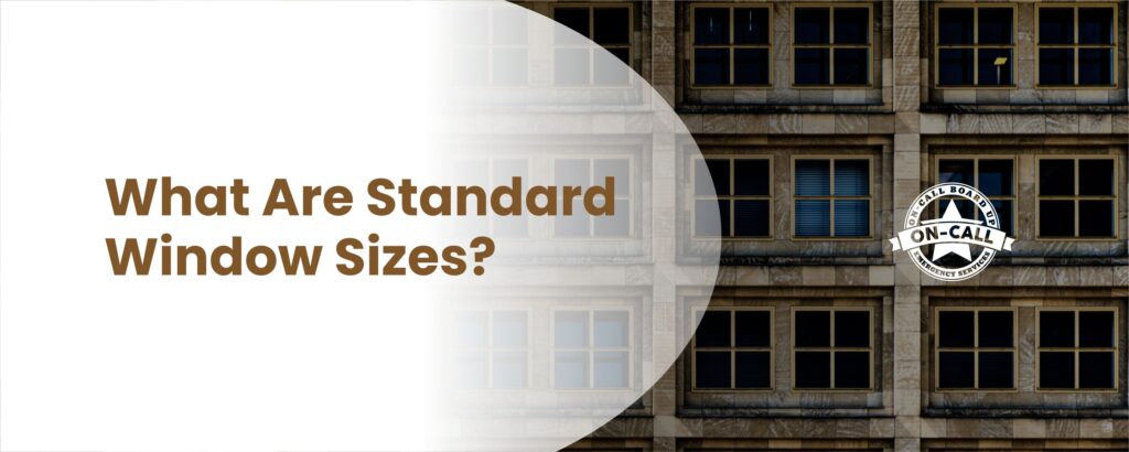 What Are Standard Window Sizes?